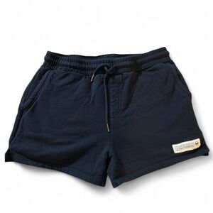 Alpha Forward Navy Blue Lounge Jogger Shorts size medium